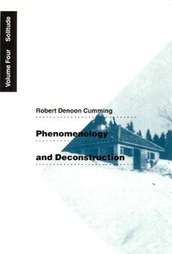 Cover image for Phenomenology and Deconstruction