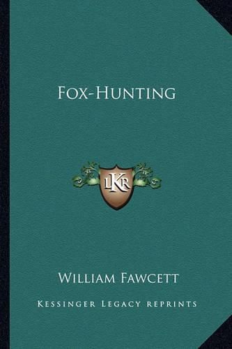 Cover image for Fox-Hunting