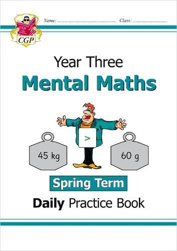 New KS2 Mental Maths Daily Practice Book: Year 3 - Spring Term