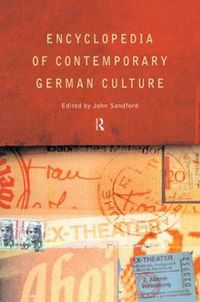 Cover image for Encyclopedia of Contemporary German Culture