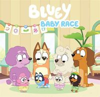 Cover image for Bluey: Baby Race