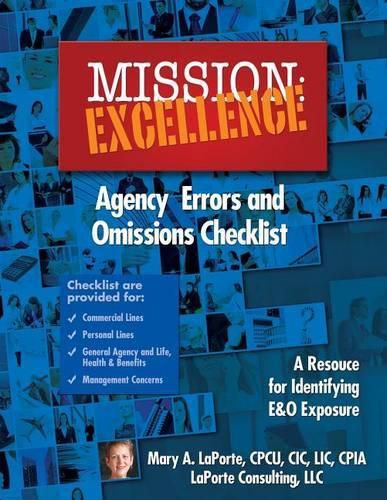 Cover image for Mission: EXCELLENCE: Agency Errors and Omissions Checklist