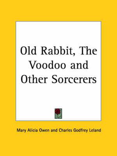 Cover image for Old Rabbit, the Voodoo