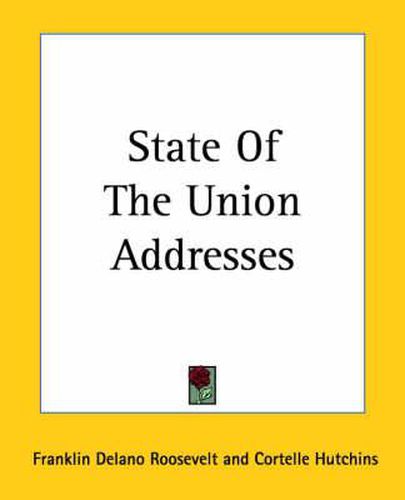 Cover image for State Of The Union Addresses