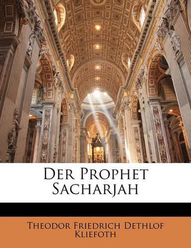 Cover image for Der Prophet Sacharjah