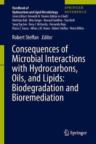 Cover image for Consequences of Microbial Interactions with Hydrocarbons, Oils, and Lipids: Biodegradation and Bioremediation