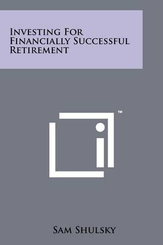 Cover image for Investing for Financially Successful Retirement
