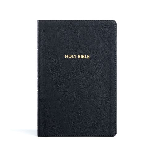 Cover image for KJV Rainbow Study Bible, Black LeatherTouch, Indexed