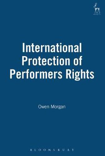 Cover image for International Protection of Performers Rights