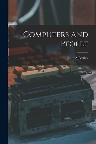 Cover image for Computers and People