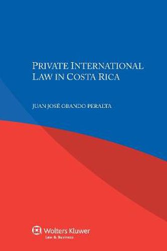 Cover image for Private International Law in Costa Rica