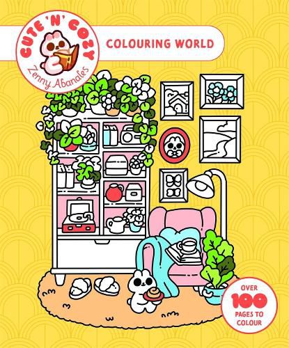 Cover image for Cute 'n' Cozy Colouring World