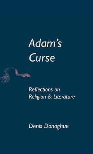 Cover image for Adam's Curse: Reflections on Religion and Literature