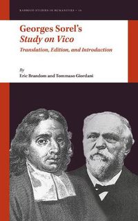 Cover image for Georges Sorel's Study on Vico: Translation, Edition, and Introduction