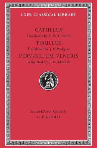 Cover image for Catullus. Tibullus. Pervigilium Veneris