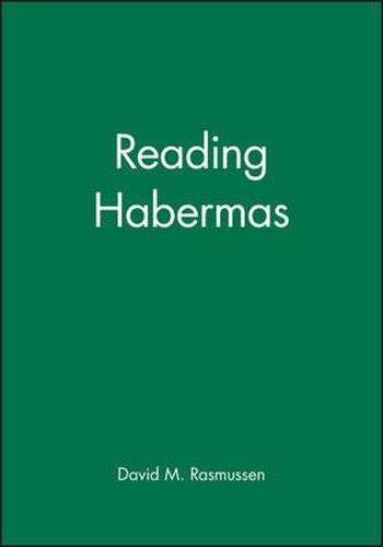 Cover image for Reading Habermas