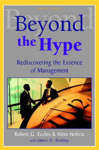 Cover image for Beyond the Hype: Rediscovering the Essence of Management