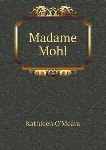 Cover image for Madame Mohl