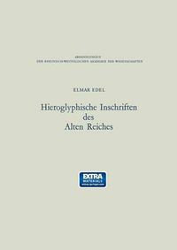 Cover image for Hieroglyphische Inschriften Des Alten Reiches