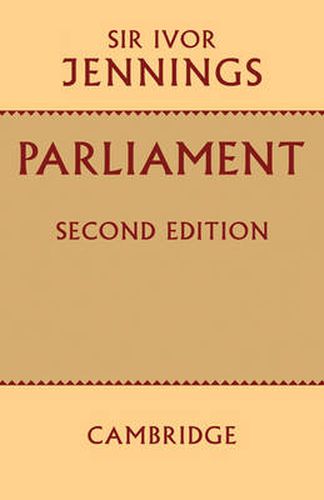 Cover image for Parliament