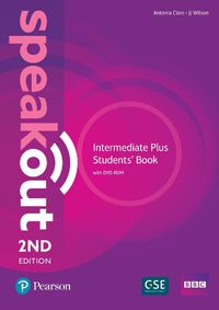 Cover image for Speakout Intermediate Plus 2nd Edition Student's Book with DVD-ROM and MyEnglishLab Pack