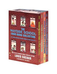 Cover image for The Wayside School 4-Book Box Set: Sideways Stories from Wayside School, Wayside School Is Falling Down, Wayside School Gets a Little Stranger, Wayside School Beneath the Cloud of Doom