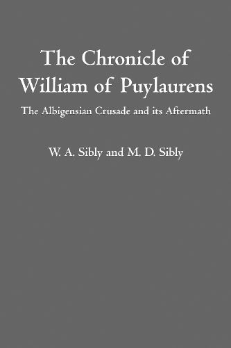 Cover image for The Chronicle of William of Puylaurens