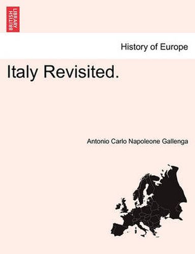 Cover image for Italy Revisited.