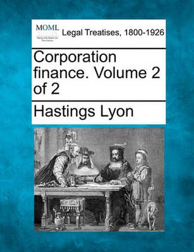 Cover image for Corporation Finance. Volume 2 of 2