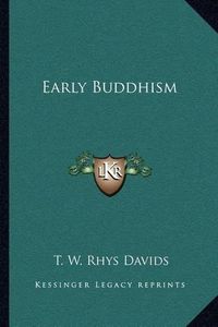 Cover image for Early Buddhism