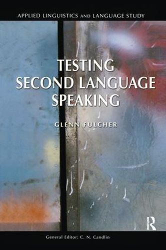 Cover image for Testing Second Language Speaking