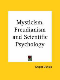 Cover image for Mysticism, Freudianism