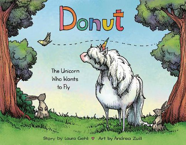 Cover image for Donut: The Unicorn Who Wants to Fly