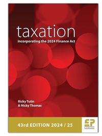 Cover image for Taxation - incorporating the 2024 Finance Act