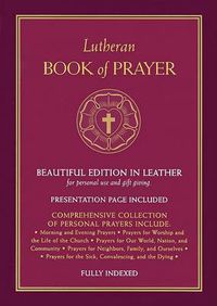 Cover image for Lutheran Book of Prayer - Burgundy Genuine Leather