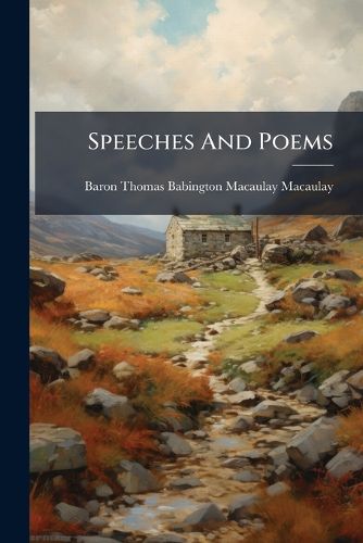 Cover image for Speeches And Poems