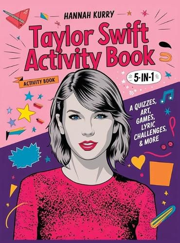 Cover image for Taylor Swift Activity Book 5-in-1