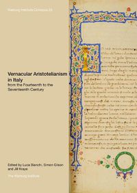 Cover image for Vernacular Aristotelianism in Italy from the Fourteenth to the Seventeenth Century