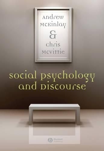 Cover image for Social Psychology and Discourse: An Introduction