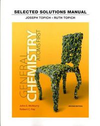 Cover image for Student Solutions Manual for General Chemistry: Atoms First