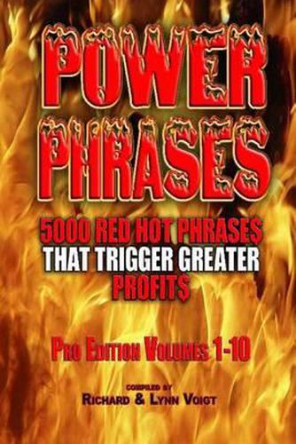 Cover image for Power Phrases Pro Edition - (Complete Series 1-10): 5000 Power Phrases That Trigger Greater Profits