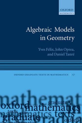 Cover image for Algebraic Models in Geometry