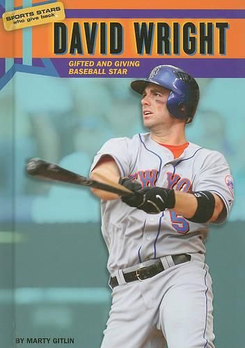 Cover image for David Wright: Gifted and Giving Baseball Star