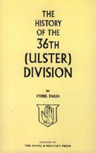 Cover image for History of the 36th (Ulster) Division