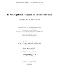 Cover image for Improving Health Research on Small Populations: Proceedings of a Workshop