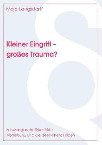 Cover image for Kleiner Eingriff - grosses Trauma?