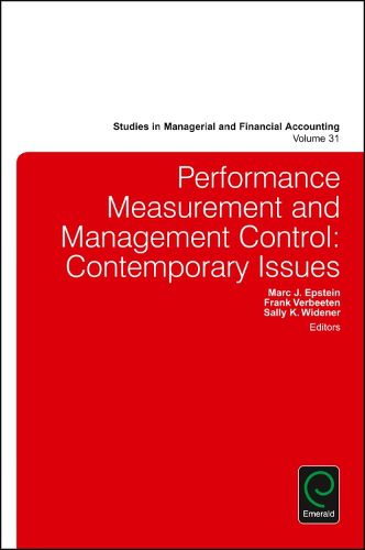 Cover image for Performance Measurement and Management Control: Contemporary Issues