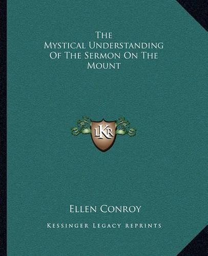 Cover image for The Mystical Understanding of the Sermon on the Mount