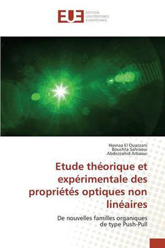 Cover image for Etude Th orique Et Exp rimentale Des Propri t s Optiques Non Lin aires