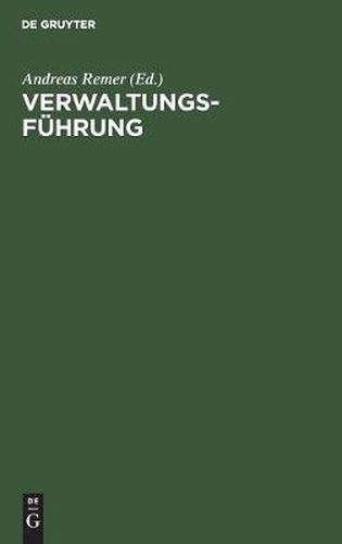 Cover image for Verwaltungsfuhrung